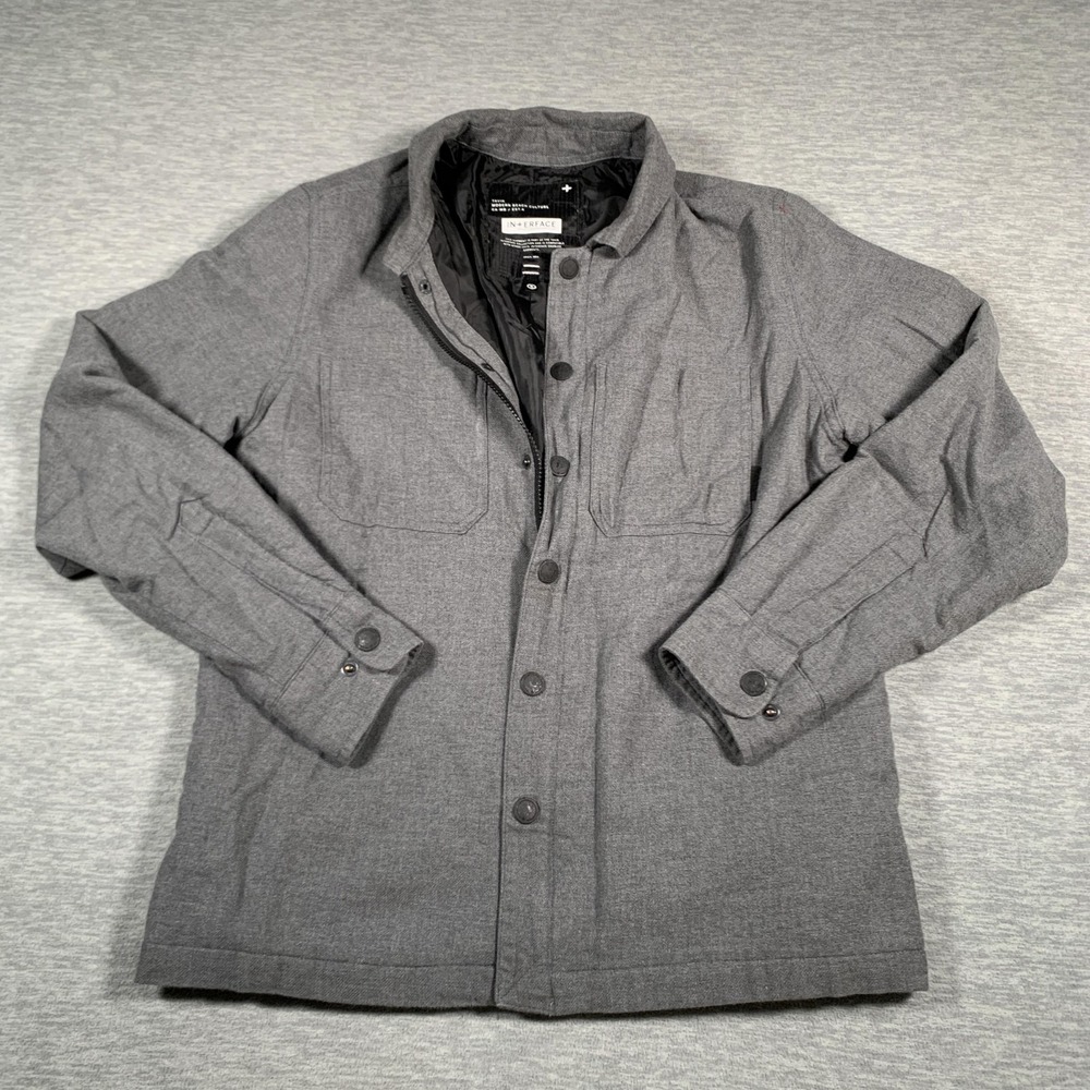 Tavik Interface Jacket Mens Small Modern Beach‎ Culture Button Up Lightweight